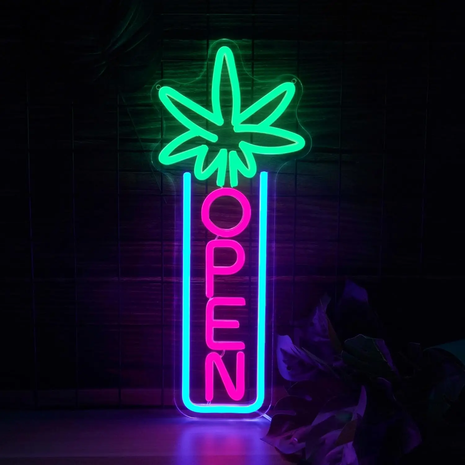 Green Leaf Neon Sign Open Neon Lights for Wall Decor Dispensary Beer Bar Man Cave Coffee Store Hotel Wall Party Decorations
Green Leaf Neon Sign Open Neon Lights for Wall Decor Dispensary Beer Bar Man Cave Coffee Store Hotel Wall Party Decorations