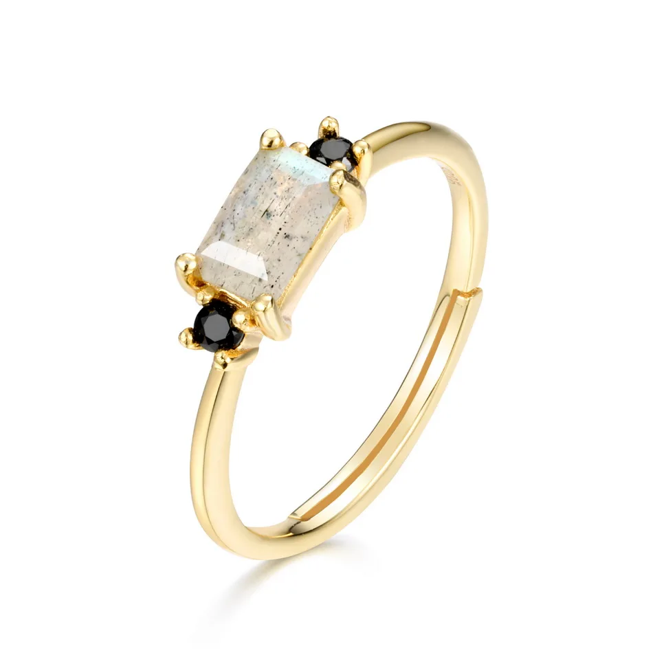 ALLNOEL 925 Sterling Silver Open Rings For Women Natural 6*4mm Labradorite Gold Plated Vintage Birthday Gifts Fine Jewelry
ALLNOEL 925 Sterling Silver Open Rings For Women Natural 6*4mm Labradorite Gold Plated Vintage Birthday Gifts Fine Jewelry