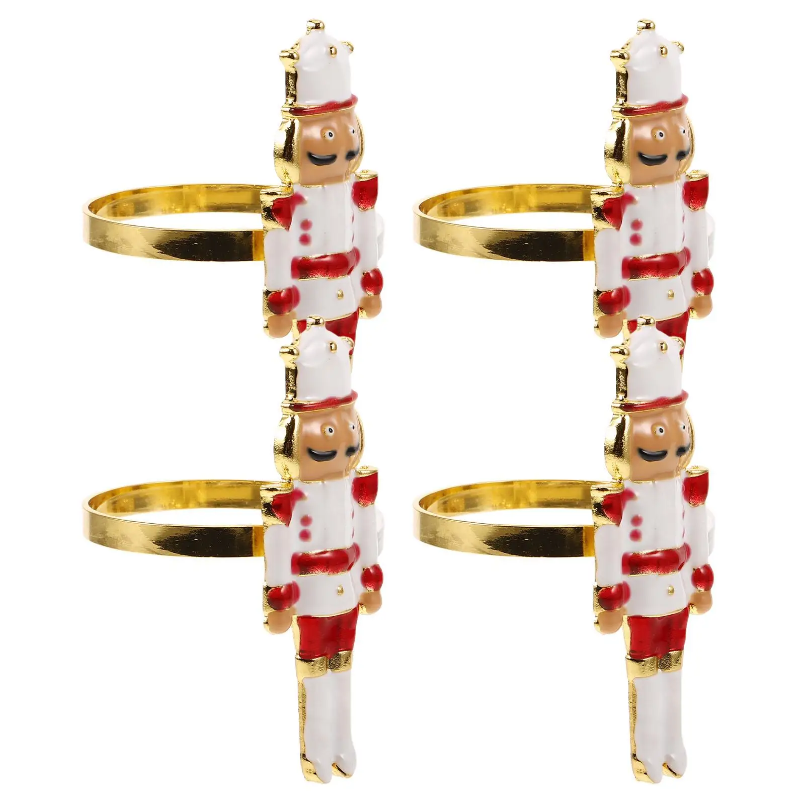 4 Pcs Rings Christmas Napkin Holders For Cloth Napkins Reusable Table Accessories Cloth Holders Festive
4 Pcs Rings Christmas Napkin Holders For Cloth Napkins Reusable Table Accessories Cloth Holders Festive