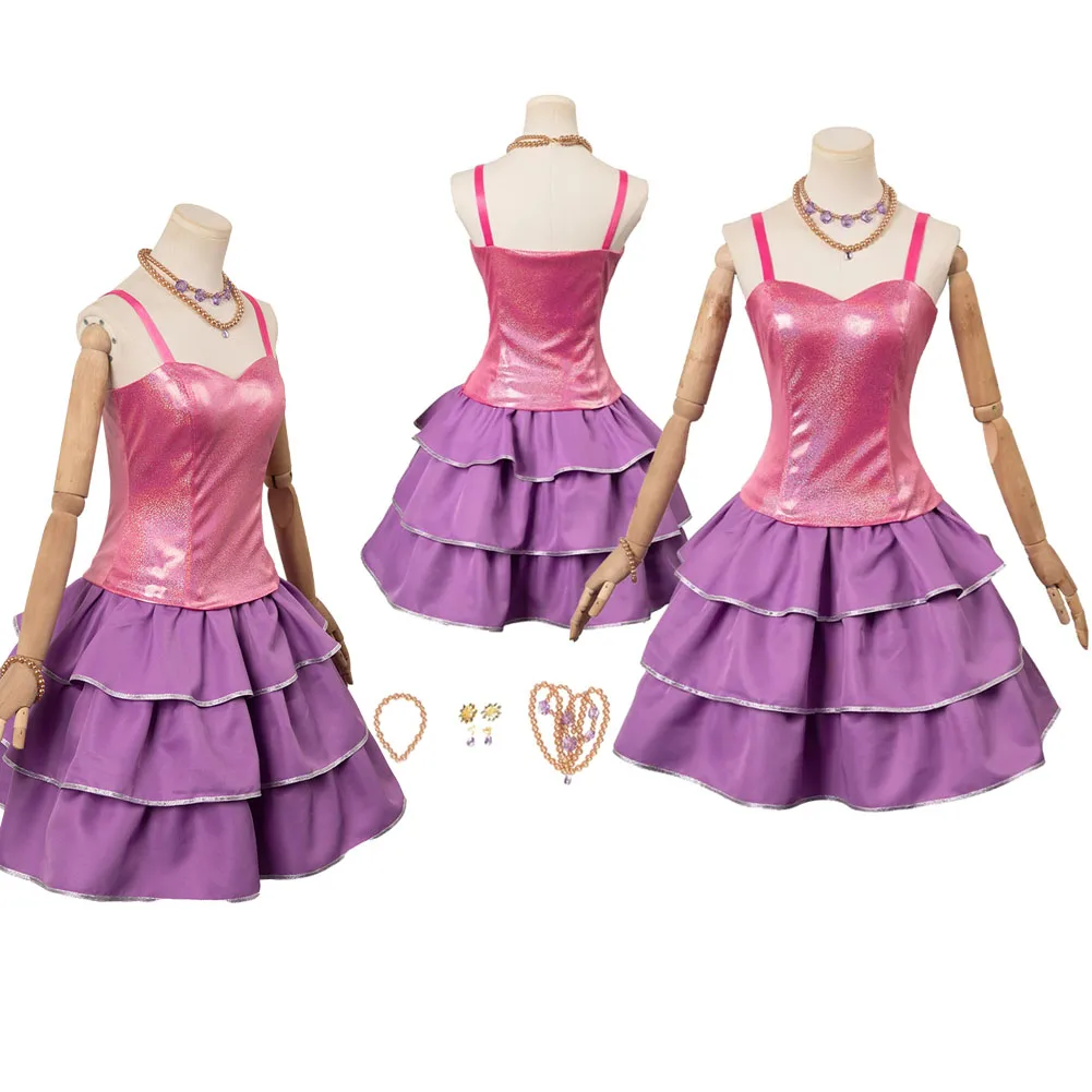 Girl Cosplay Fantasy TV Cartoon Dreamhouse Costume Disguise Adult Women Cosplay Roleplay Fantasia Outfits Female
Girl Cosplay Fantasy TV Cartoon Dreamhouse Costume Disguise Adult Women Cosplay Roleplay Fantasia Outfits Female