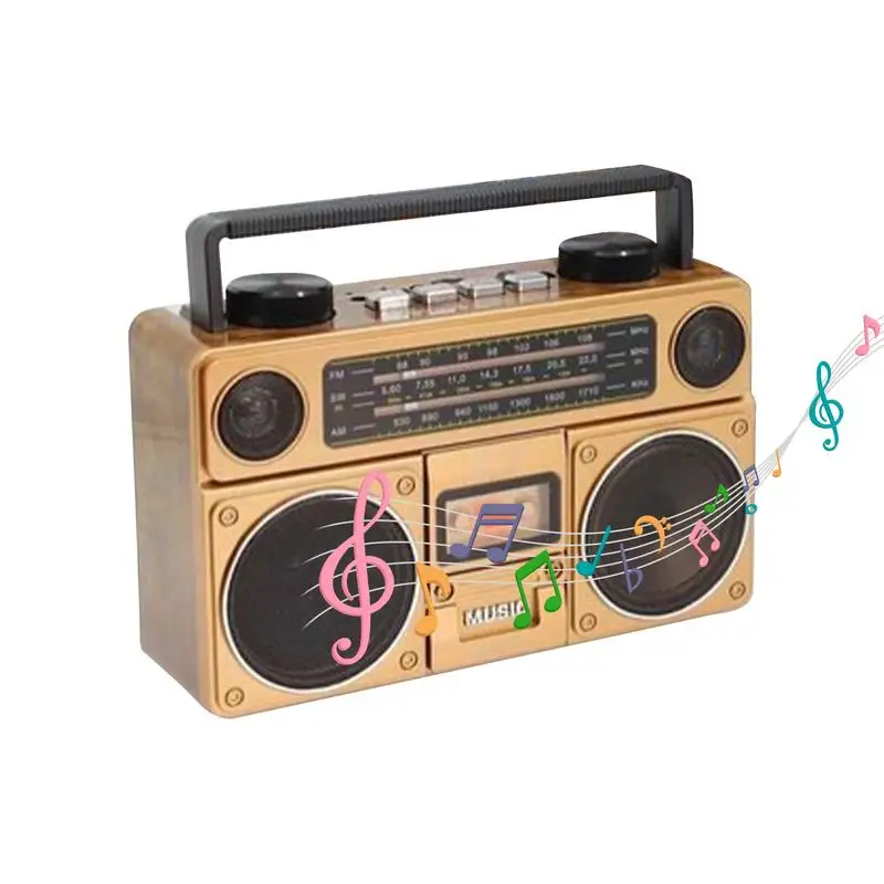 Solar Weather Radio Portable Wireless Speakers With Handle Clear Sound Retro Radio With Good Signal For Business Trip Road Trip
Solar Weather Radio Portable Wireless Speakers With Handle Clear Sound Retro Radio With Good Signal For Business Trip Road Trip