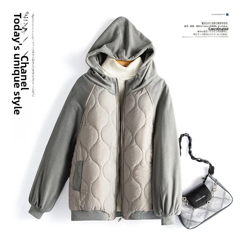 Женское хлопковое пальто Thiened Fce с капюшоном, новинка зимы 2024, хлопковое пальто High Sensation, теплая толстовка с гарантией O...
Женское хлопковое пальто Thiened Fce с капюшоном, новинка зимы 2024, хлопковое пальто High Sensation, теплая толстовка с гарантией O...