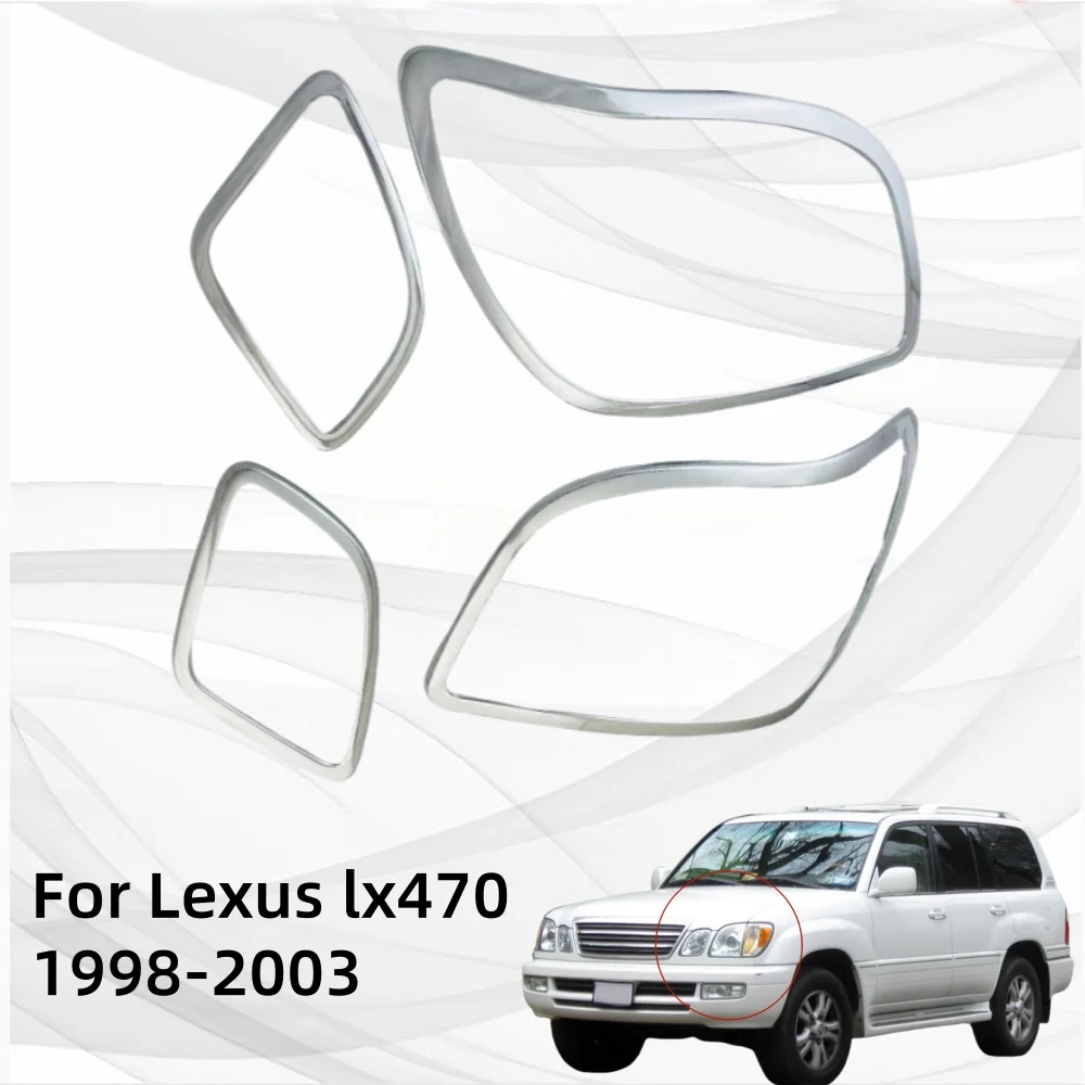 Car Exterior Chrome Head Lamp Cover Head Lamp Cover Trim For Lexus Rx lx470 1998 1999 2000 2001 2002 2003 Components Decorate
Car Exterior Chrome Head Lamp Cover Head Lamp Cover Trim For Lexus Rx lx470 1998 1999 2000 2001 2002 2003 Components Decorate