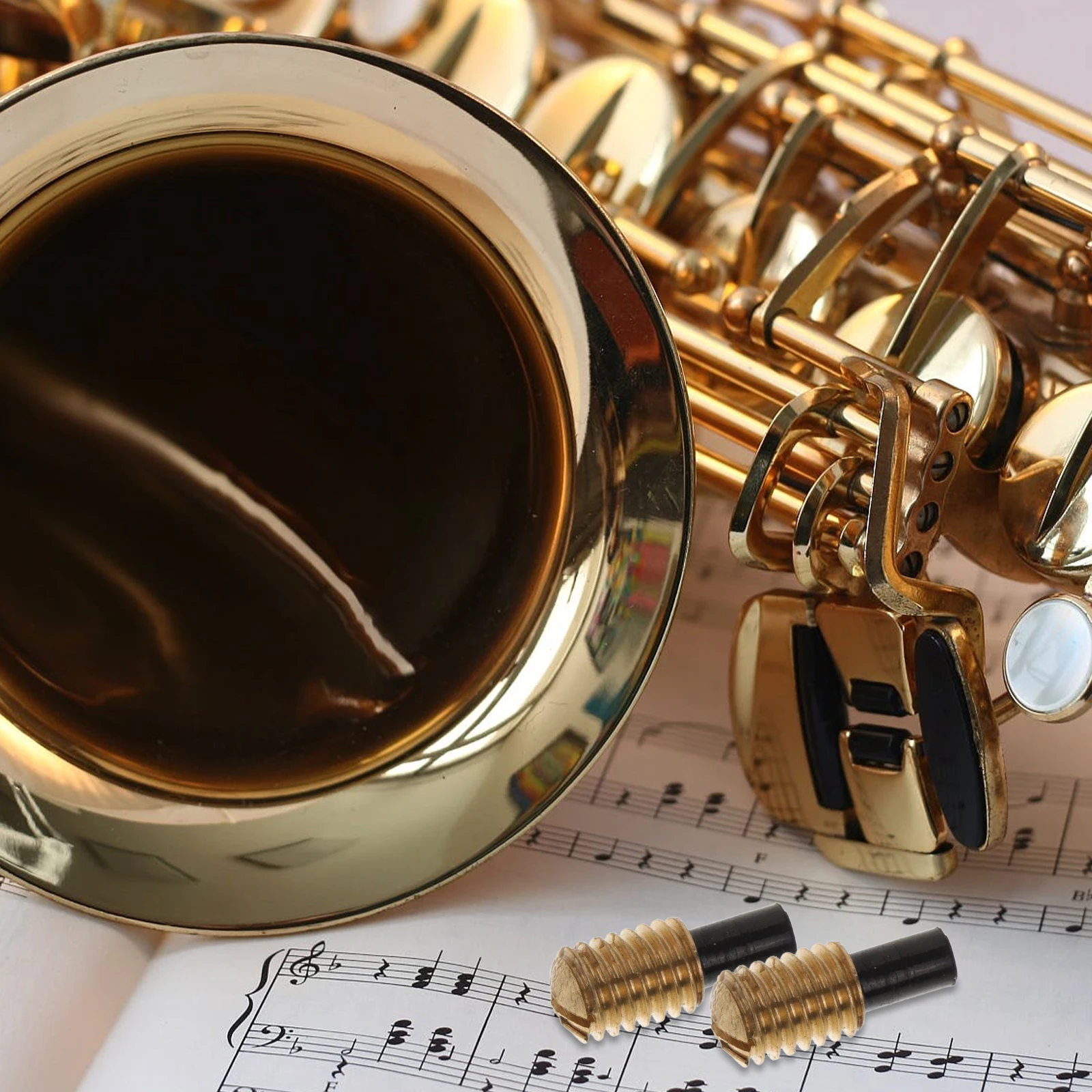 8pcs Copper Saxophone Screws Durable Easy Installation Suitable Various Fields Home Mechanical Golden Replacement Parts
8pcs Copper Saxophone Screws Durable Easy Installation Suitable Various Fields Home Mechanical Golden Replacement Parts