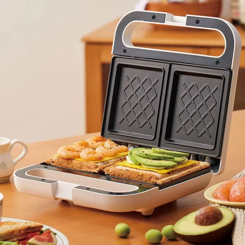 Upgrade 750W Dual Pan Sandwich Maker 2-Slice Waffle Iron with Ceramic Coating, Non-Stick Breakfast Machine for Home & Office Use
Upgrade 750W Dual Pan Sandwich Maker 2-Slice Waffle Iron with Ceramic Coating, Non-Stick Breakfast Machine for Home & Office Use