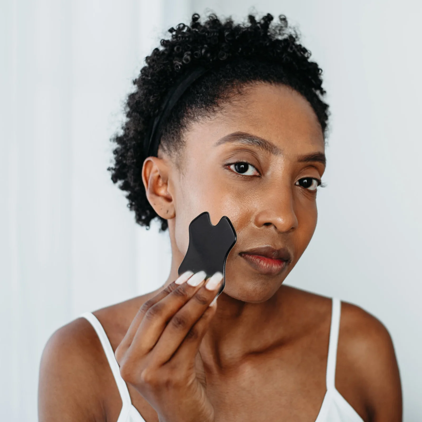 Premium Black Basalt Gua Sha Scraper for Face Neck Therapy Improved Tool Scraping Board Gua Sha Scraper
Premium Black Basalt Gua Sha Scraper for Face Neck Therapy Improved Tool Scraping Board Gua Sha Scraper