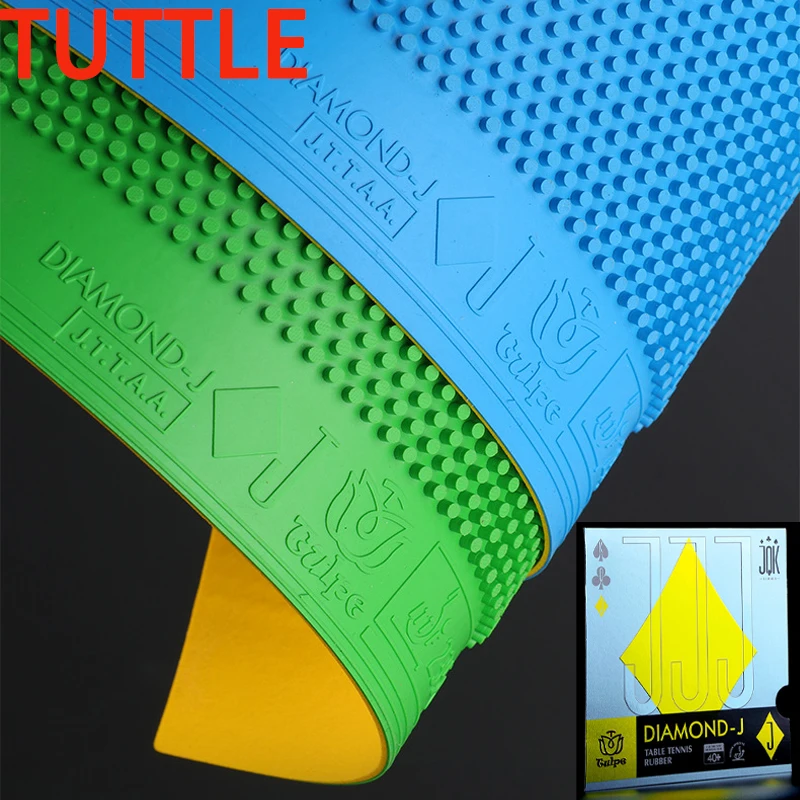TUTTLE Tulpe Diamond J Table Tennis Rubber Sheet Long Pips OX Ping Pong Rubber ITTF Approved Rubber Fast Attack Circle Strange
TUTTLE Tulpe Diamond J Table Tennis Rubber Sheet Long Pips OX Ping Pong Rubber ITTF Approved Rubber Fast Attack Circle Strange