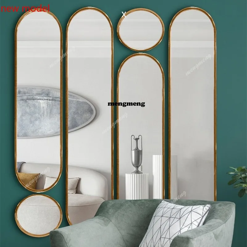 M138Light luxury special-shaped mirror wall-mounted household entrance door full-length mirror wall-mounted art decorative mirro
M138Light luxury special-shaped mirror wall-mounted household entrance door full-length mirror wall-mounted art decorative mirro