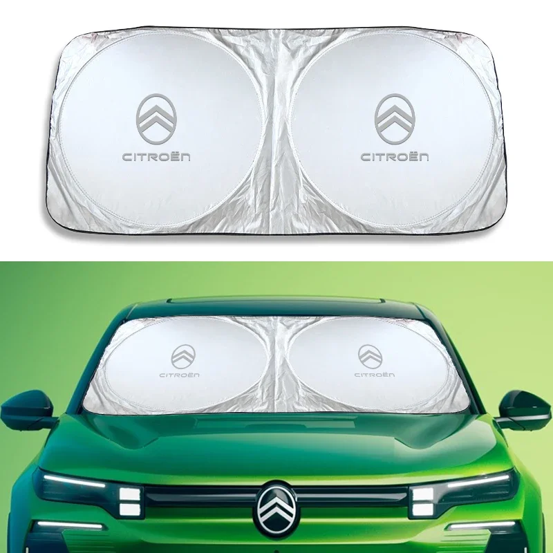Car Stickers Car Sunshade Windshield Ultraviolet-proof Sun Visor For Citroen C5X E-C4 X E-C3 C4 C3 C5 Berlingo C-Elysee C-Crosse
Car Stickers Car Sunshade Windshield Ultraviolet-proof Sun Visor For Citroen C5X E-C4 X E-C3 C4 C3 C5 Berlingo C-Elysee C-Crosse