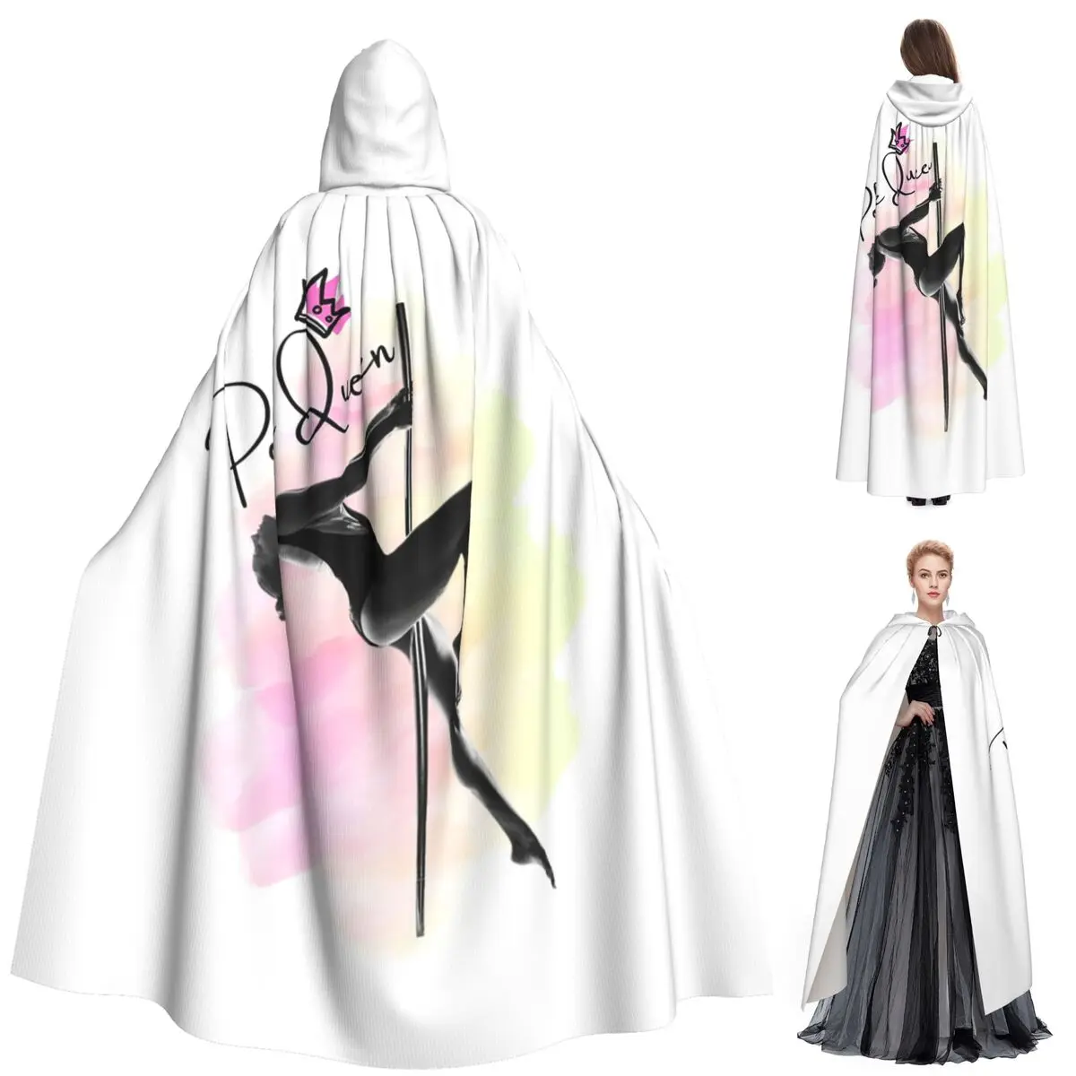 Королева пилонов, длинный плащ с капюшоном для танцев на пилоне, средневековый костюм ведьмы, накидка для косплея, накидка на Хэллоуин, вечеринка для взрослых, унисекс
Королева пилонов, длинный плащ с капюшоном для танцев на пилоне, средневековый костюм ведьмы, накидка для косплея, накидка на Хэллоуин, вечеринка для взрослых, унисекс