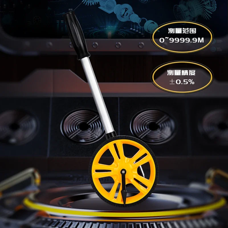 Регулируемое измерительное колесо Deli диаметром 150 мм, многофункциональный измерительный инструмент, механическое колесо для измерителя 0-9999 м, измерители на большие расстояния
Регулируемое измерительное колесо Deli диаметром 150 мм, многофункциональный измерительный инструмент, механическое колесо для измерителя 0-9999 м, измерители на большие расстояния