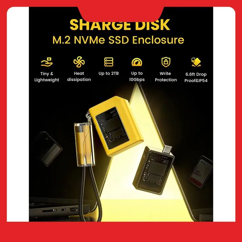 SSD Case External SSD 2230 M.2 Nvme Gen2 (10Gbps) To Nvme USB 3.2 Laptop PS5 Game Camera
SSD Case External SSD 2230 M.2 Nvme Gen2 (10Gbps) To Nvme USB 3.2 Laptop PS5 Game Camera