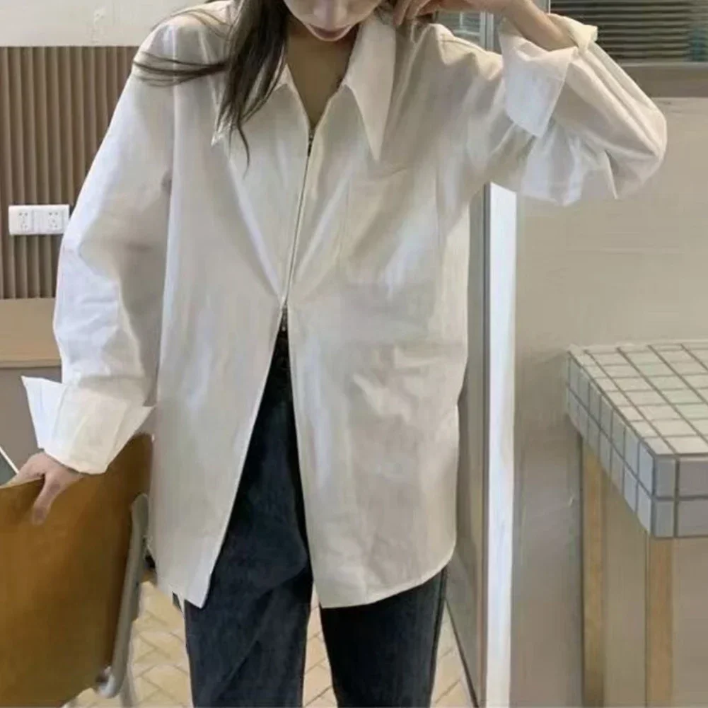 For Club For Home Loose Ladies Shirt Spring Style Suitable For Spring V-neck Design Comfortable Fit Daily Wear
For Club For Home Loose Ladies Shirt Spring Style Suitable For Spring V-neck Design Comfortable Fit Daily Wear