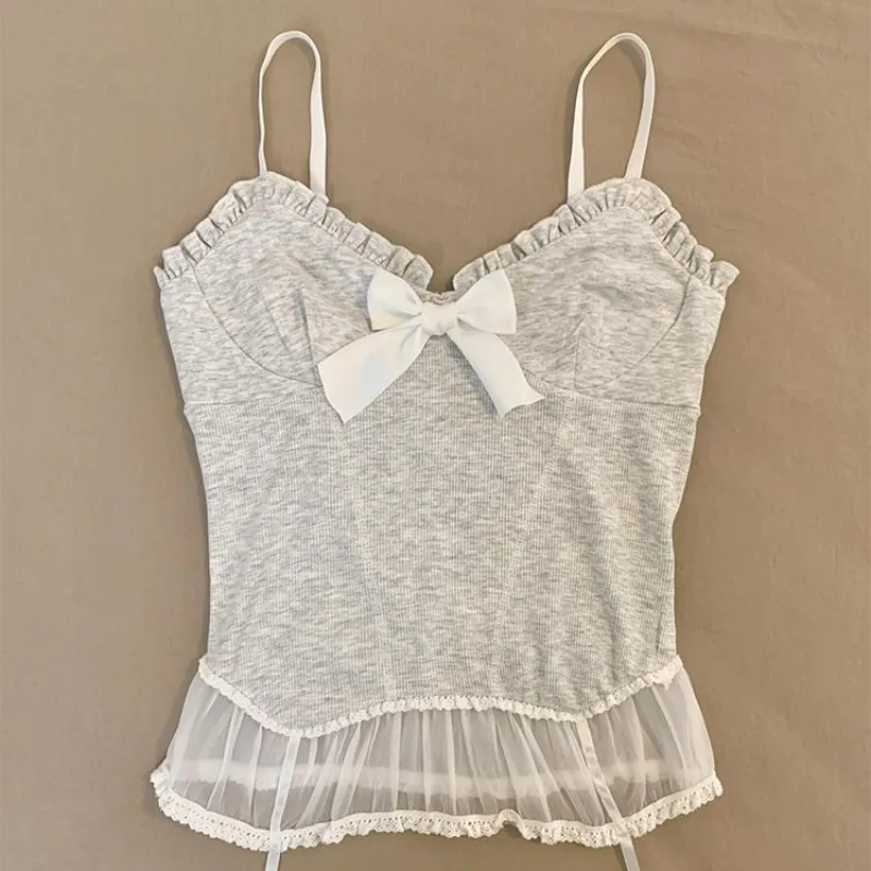 Kawaii Tank Top Women White Lace Camisole Sexy Chic Lace Tank Top with Adjustable Straps for Casual or Special Wear 2025 New
Kawaii Tank Top Women White Lace Camisole Sexy Chic Lace Tank Top with Adjustable Straps for Casual or Special Wear 2025 New
