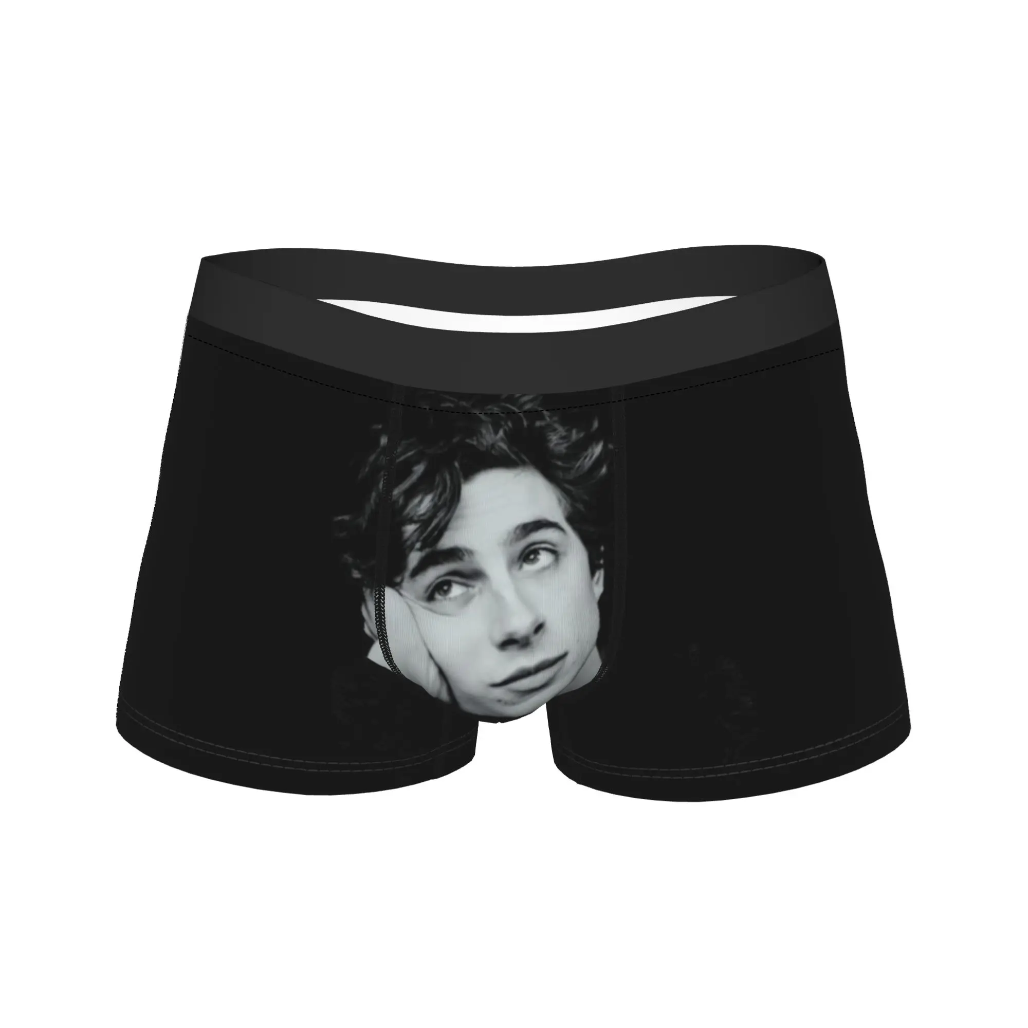 Мужское длинное нижнее белье Timothee Chalamet, забавные трусы-боксеры, шорты, мужские дышащие трусы M-XXL
Мужское длинное нижнее белье Timothee Chalamet, забавные трусы-боксеры, шорты, мужские дышащие трусы M-XXL