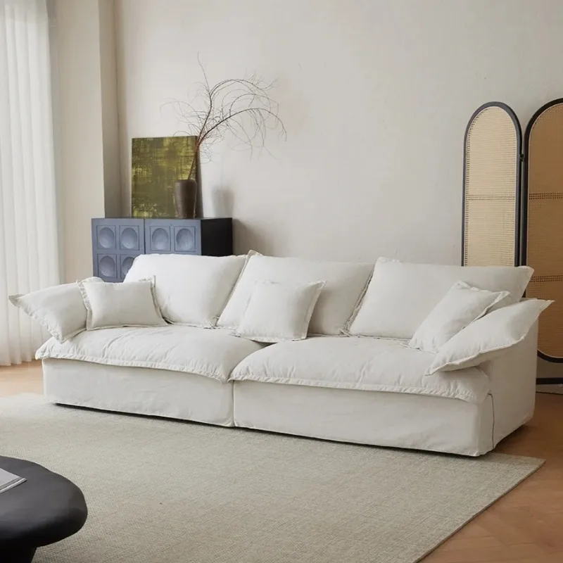 Medieval fabric straight row sofa removable
Medieval fabric straight row sofa removable