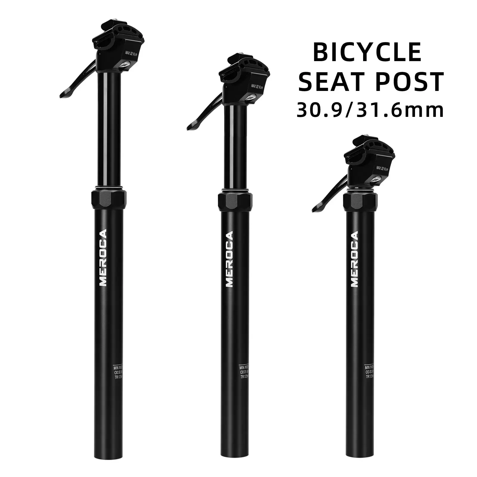 MEROCA Bicycle Dropper Seatpost 27.2mm/30.9mm/31.6mm Hydraulic Height Adjustable Road Bike Seat Post Mountain Bicycle Seat Tube
MEROCA Bicycle Dropper Seatpost 27.2mm/30.9mm/31.6mm Hydraulic Height Adjustable Road Bike Seat Post Mountain Bicycle Seat Tube