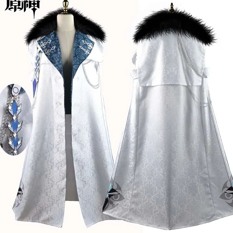 Костюм для косплея Fatui Harbinger 2021, плащ Arlecchino, плащ Columbina SR, аниме, наряды Fatui Harbinger на Хэллоуин, пальто Columbina
Костюм для косплея Fatui Harbinger 2021, плащ Arlecchino, плащ Columbina SR, аниме, наряды Fatui Harbinger на Хэллоуин, пальто Columbina