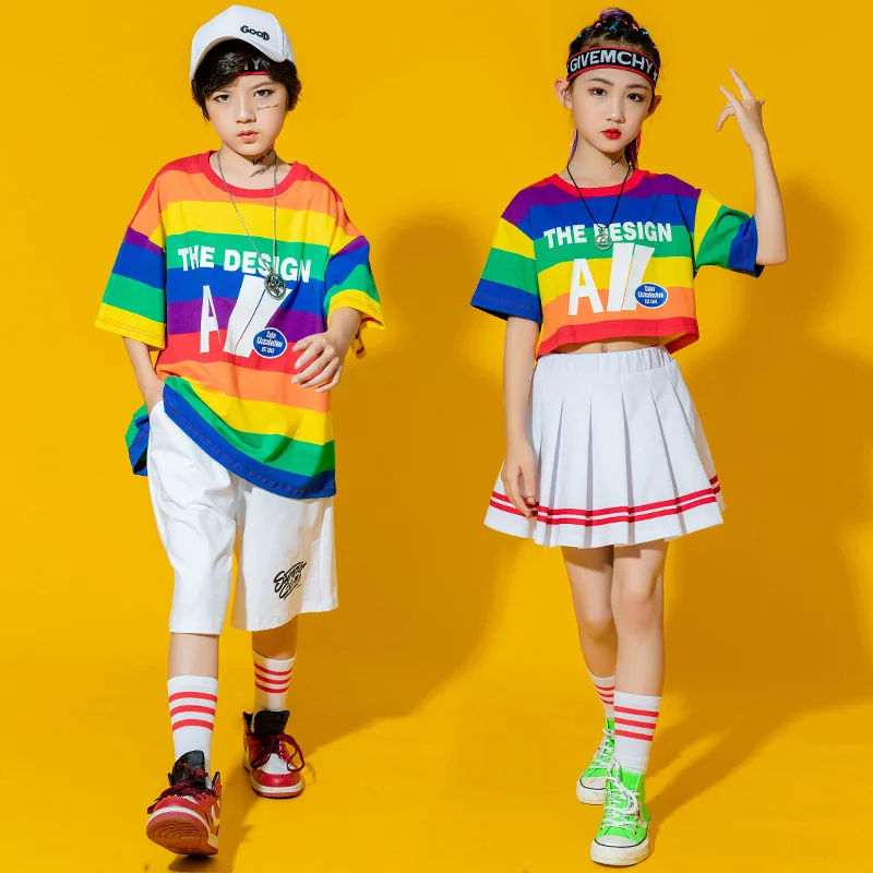 Children's Cheerleading Performance Costume Boys and Girls Street Dance Set Summer Primary and Middle School Students Performanc
Children's Cheerleading Performance Costume Boys and Girls Street Dance Set Summer Primary and Middle School Students Performanc