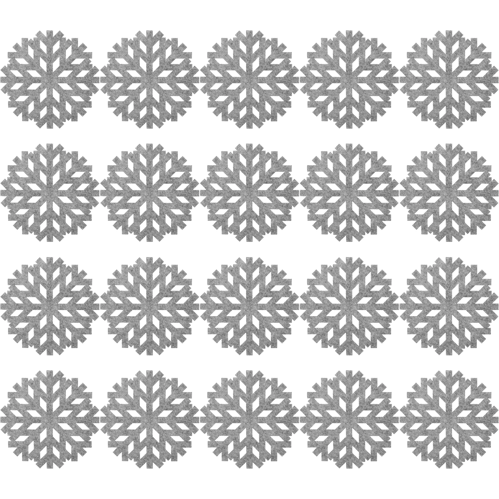 20 PCS Seasonal Snow Coaster Dining Table Hot Pads Pot Holders Decor and Accessories
20 PCS Seasonal Snow Coaster Dining Table Hot Pads Pot Holders Decor and Accessories