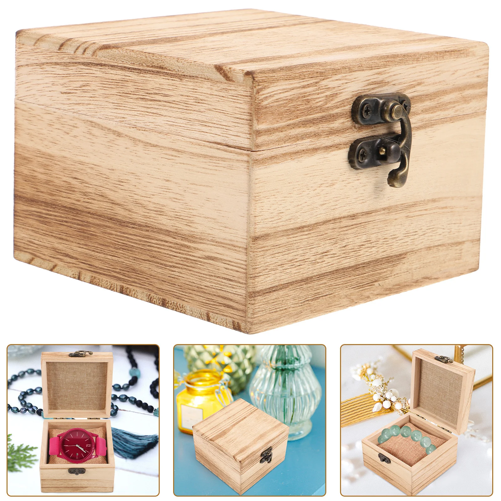 Single Watch Case Wooden Portable Organizer Storage Box Travel Jewelry Trinket Box Watch Holder for Men Women Travel Use 
Single Watch Case Wooden Portable Organizer Storage Box Travel Jewelry Trinket Box Watch Holder for Men Women Travel Use