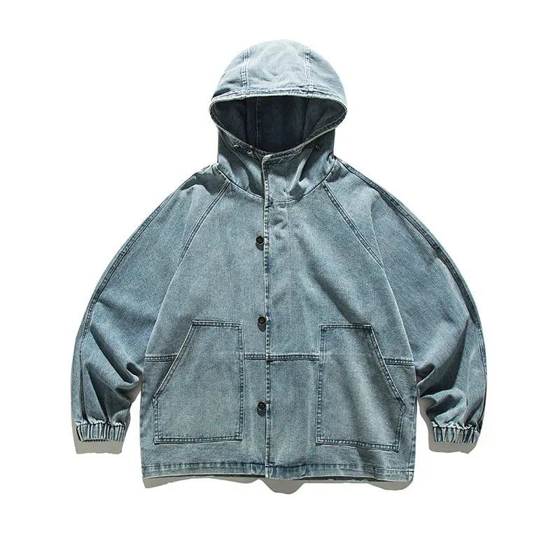 Japanese Kapital Vintage Three-dimensional Pocket Hooded Couple Jacket Trendy Washed and Worn Denim Coats
Japanese Kapital Vintage Three-dimensional Pocket Hooded Couple Jacket Trendy Washed and Worn Denim Coats