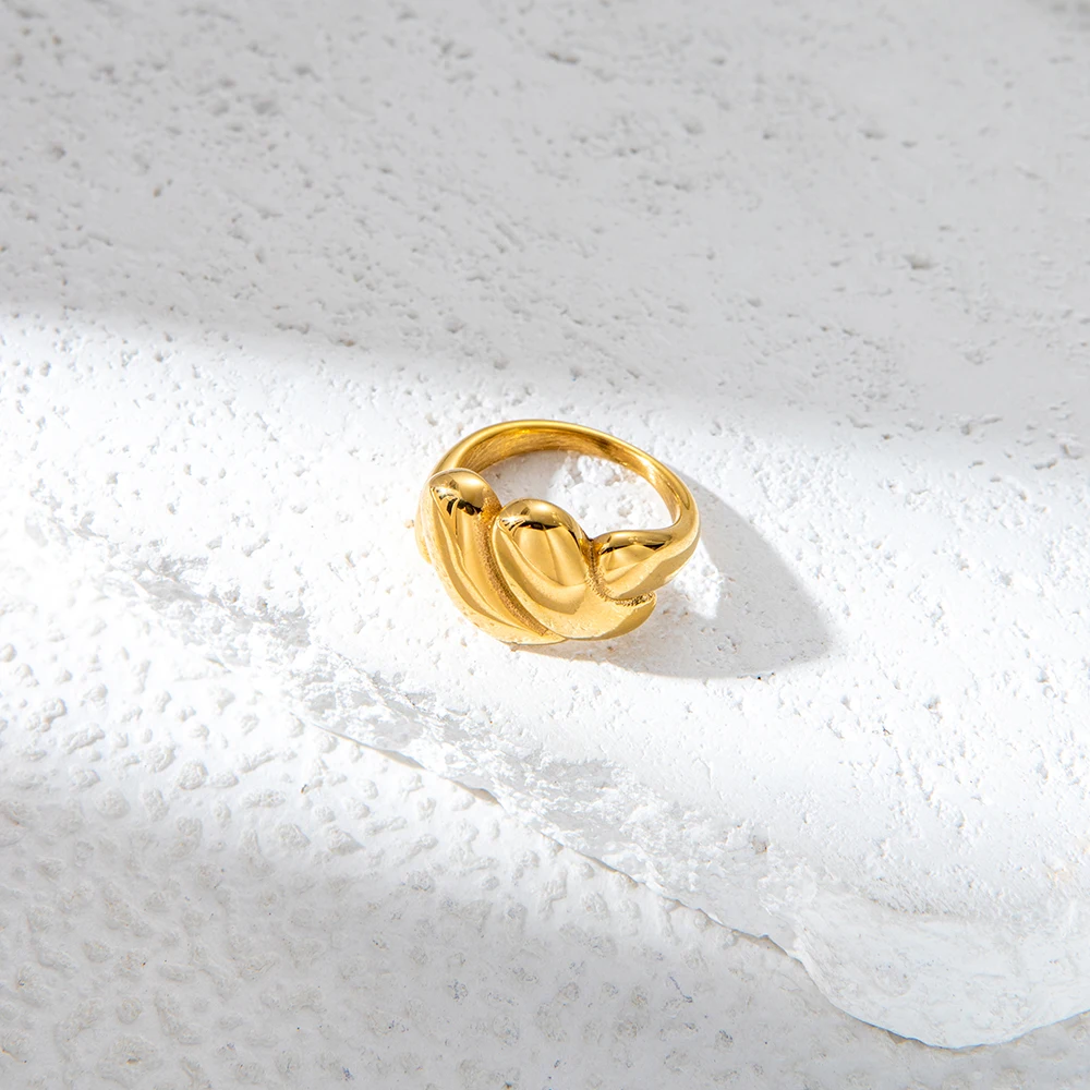 May@RZ Water Drop Multilayer Stainless Steel Warp Ring For Women's Fashion Jewelry 14k Gold Plated Ring Elegant Accessories
May@RZ Water Drop Multilayer Stainless Steel Warp Ring For Women's Fashion Jewelry 14k Gold Plated Ring Elegant Accessories