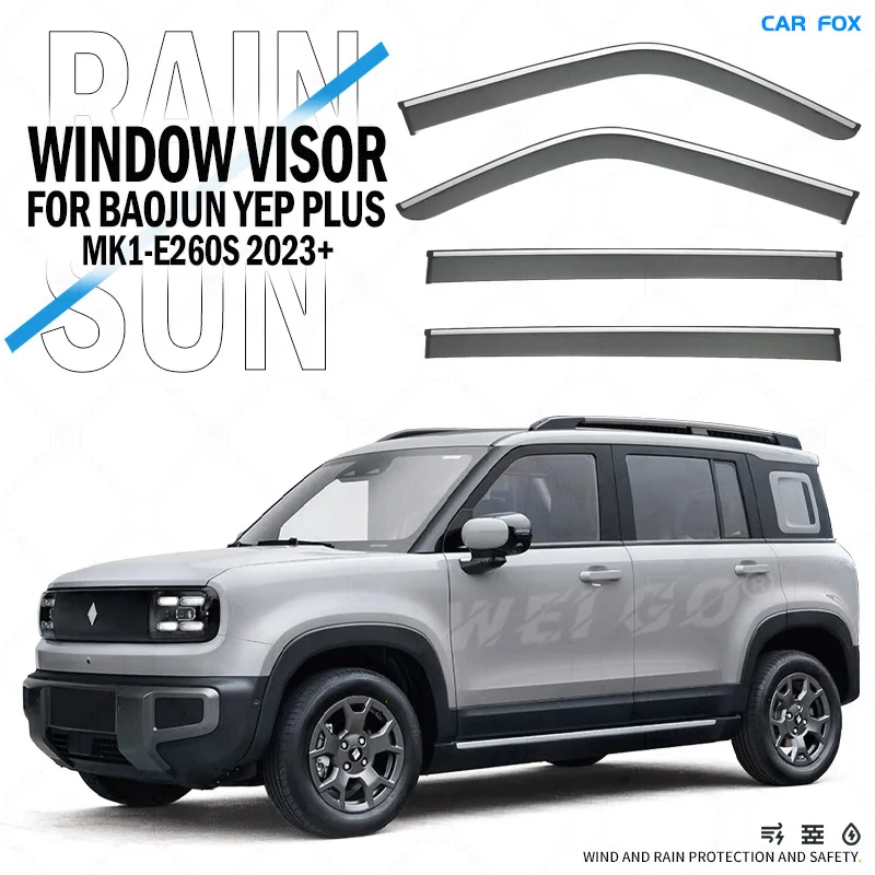 2Pcs/4Pcs For BAOJUN YEP PLUS 2023+ Car Window Visor Awning Shelters Windshield Side Window Rain Sun Shade Auto Accessories
2Pcs/4Pcs For BAOJUN YEP PLUS 2023+ Car Window Visor Awning Shelters Windshield Side Window Rain Sun Shade Auto Accessories