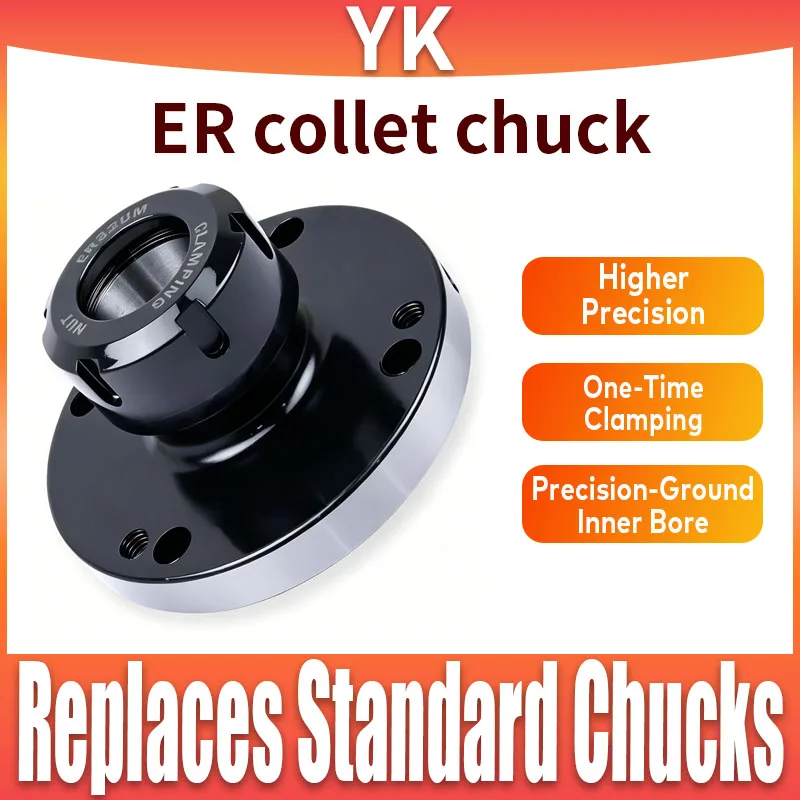 ER Collet Chuck ER16 ER25 ER32 ER40 A2 Flange 45/80mm 100/125mm Four or Five Axis Chuck Straight Hole Can Replace Lathe Chuck
ER Collet Chuck ER16 ER25 ER32 ER40 A2 Flange 45/80mm 100/125mm Four or Five Axis Chuck Straight Hole Can Replace Lathe Chuck