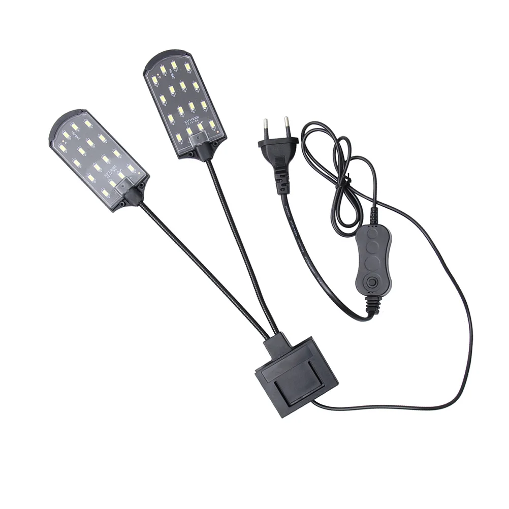 LED Aquarium Light Double Clip on Lamp Fish Tank Strong Lighting Effect Easy Install Aquatic Plants Pet Lighting
LED Aquarium Light Double Clip on Lamp Fish Tank Strong Lighting Effect Easy Install Aquatic Plants Pet Lighting