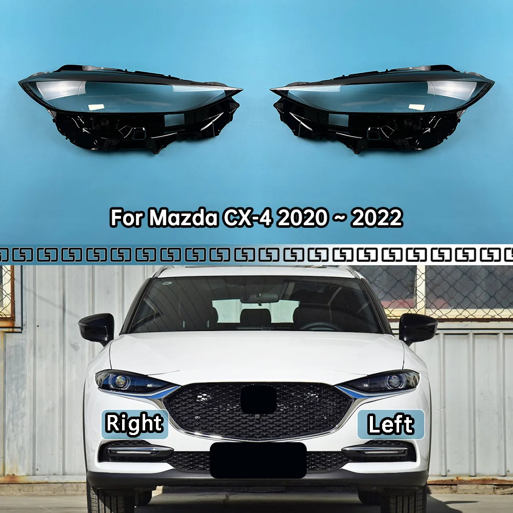 For Mazda CX-4 2020 2021 2022 Headlamp Transparent Cover Headlight Shell Lampshade Case Plexiglass Replace Original Lens
For Mazda CX-4 2020 2021 2022 Headlamp Transparent Cover Headlight Shell Lampshade Case Plexiglass Replace Original Lens