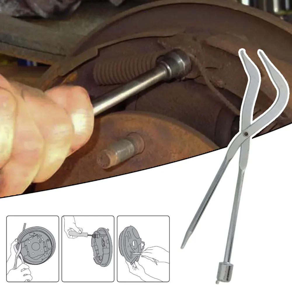 1pc Car Spring Remover Installer Hand Tool Drum Brake Line Return Plier 33cm Brake Spring Repair Disassembly Plier Accessories
1pc Car Spring Remover Installer Hand Tool Drum Brake Line Return Plier 33cm Brake Spring Repair Disassembly Plier Accessories