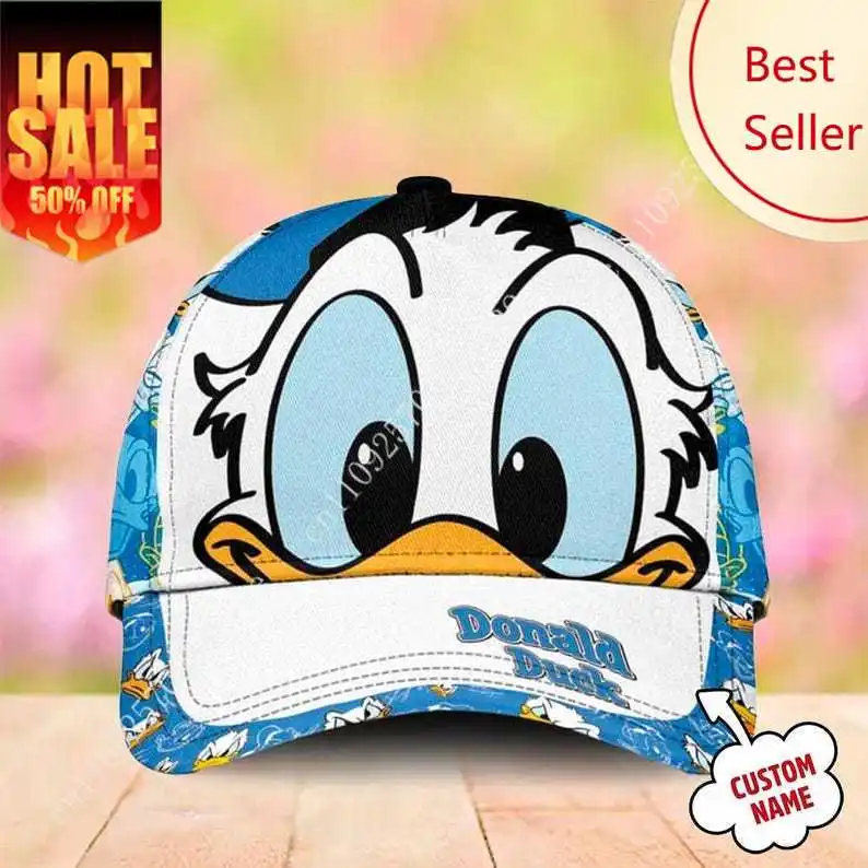 Donald Duck Hats Disney Cartoon Men Women Baseball Cap Decorations Party Holiday Gifts Caps Sunhat
Donald Duck Hats Disney Cartoon Men Women Baseball Cap Decorations Party Holiday Gifts Caps Sunhat