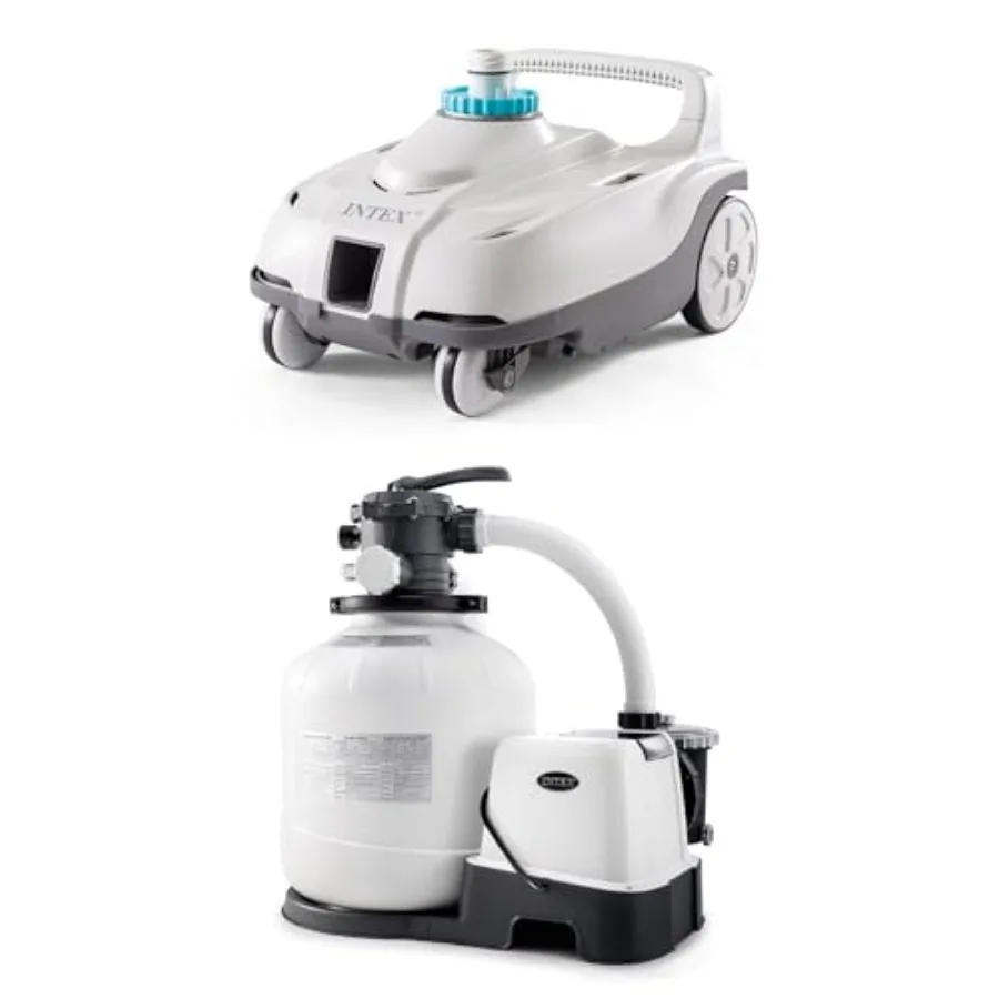 Automatic pressure-side swimming pool cleaner for residential pools, PVC and stainless steel construction, gray color, self-pro
Automatic pressure-side swimming pool cleaner for residential pools, PVC and stainless steel construction, gray color, self-pro