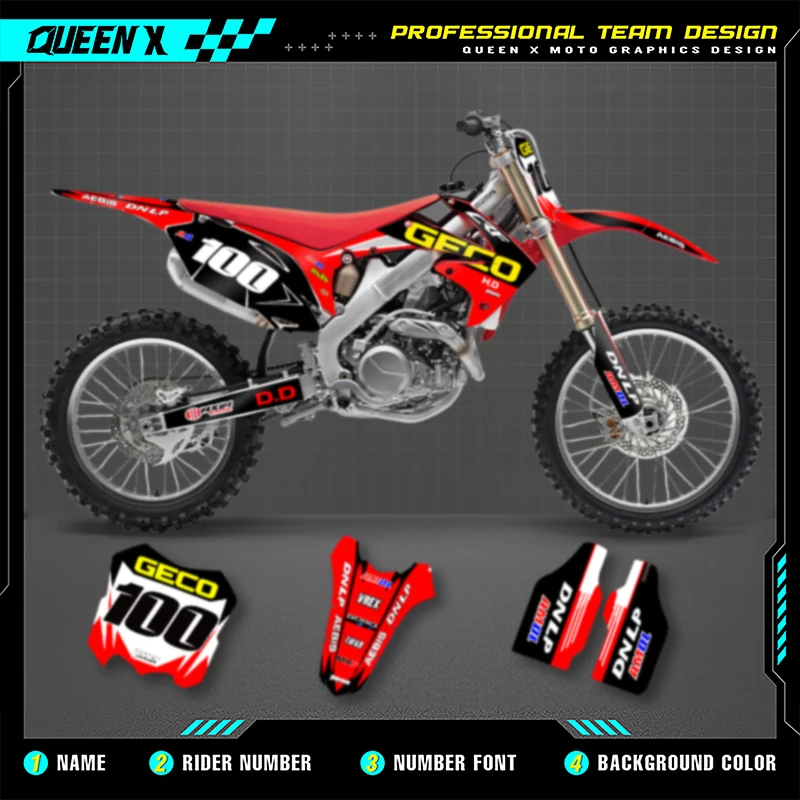 Комплект графических наклеек Queen X MOTOR для Honda CRF250 CRF250R 2010 2011 2012 2013 CRF450 CRF450R 2009 2010 2011 2012
Комплект графических наклеек Queen X MOTOR для Honda CRF250 CRF250R 2010 2011 2012 2013 CRF450 CRF450R 2009 2010 2011 2012