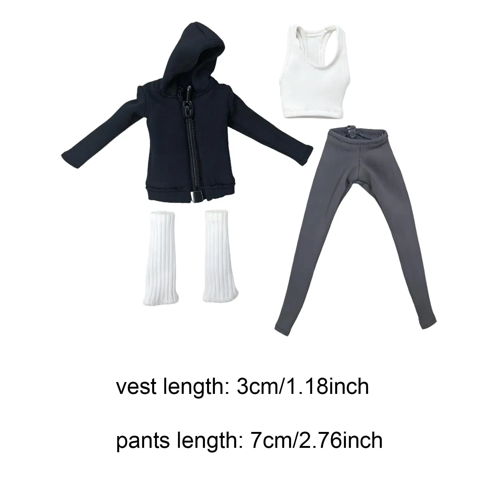1/12 Scale Figure Outfit Set Accs Cosplay Casual Trendy Dressing up Figure Clothes
1/12 Scale Figure Outfit Set Accs Cosplay Casual Trendy Dressing up Figure Clothes