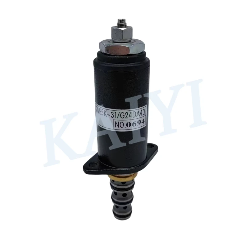 Excavator Parts KWE5K-31/G24DA40 YN35V00020F1 Safety Lock Solenoid Valve for Kobelco SK200-6 SK200-5 SK200-3
Excavator Parts KWE5K-31/G24DA40 YN35V00020F1 Safety Lock Solenoid Valve for Kobelco SK200-6 SK200-5 SK200-3