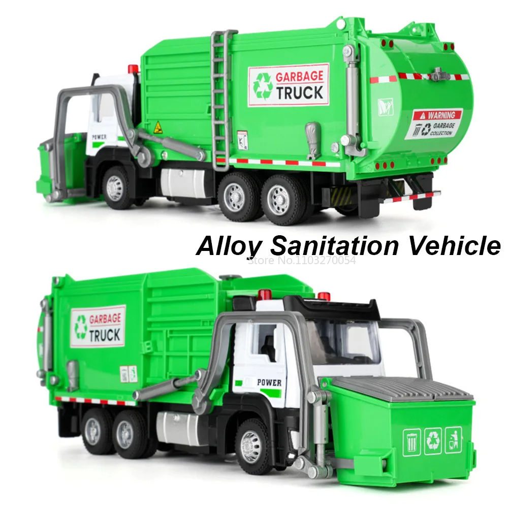 1:32 Alloy Urban Garbage Recycling Sweeper Toys Cars Models Doors Opened Pull Back Sound Light Vehicles for Boys Christmas Gifts
1:32 Alloy Urban Garbage Recycling Sweeper Toys Cars Models Doors Opened Pull Back Sound Light Vehicles for Boys Christmas Gifts