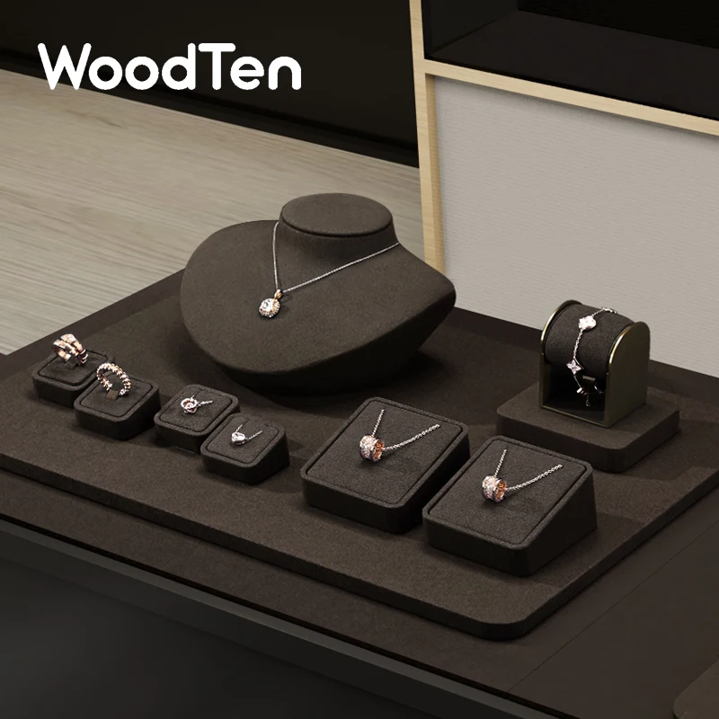 Подставка под ювелирные изделия WoodTen, коричневый высококачественный аксессуар для демонстрации ожерелий, колец, браслетов, счетчиков ювелирных изделий, демонстрационные украшения
Подставка под ювелирные изделия WoodTen, коричневый высококачественный аксессуар для демонстрации ожерелий, колец, браслетов, счетчиков ювелирных изделий, демонстрационные украшения