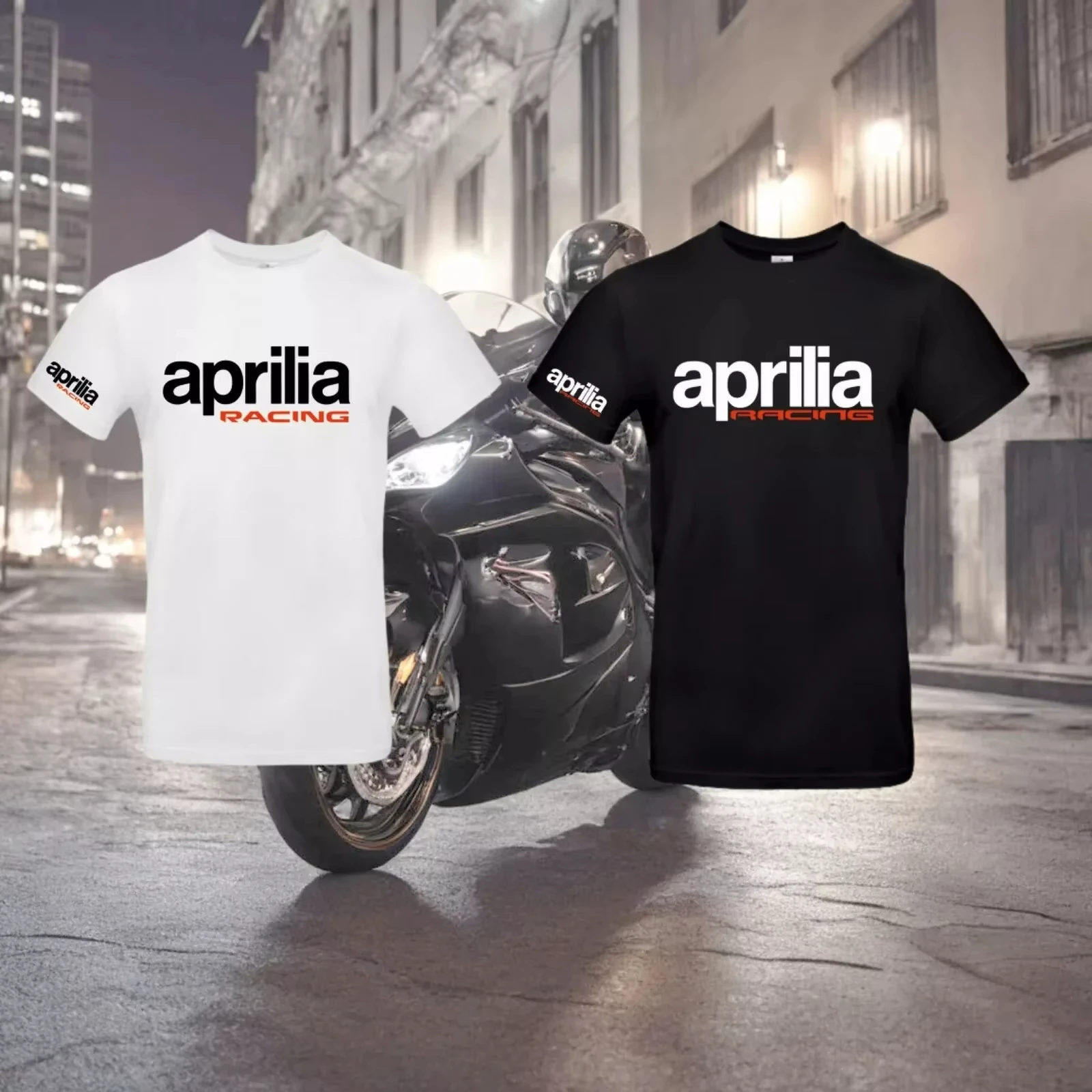 Summer Motorcycle T-Shirt Birthday Gift Aprilia Men and Women Couple T-Shirts Top Fancy Adult Size Casual Loose Unisex Clothes
Summer Motorcycle T-Shirt Birthday Gift Aprilia Men and Women Couple T-Shirts Top Fancy Adult Size Casual Loose Unisex Clothes