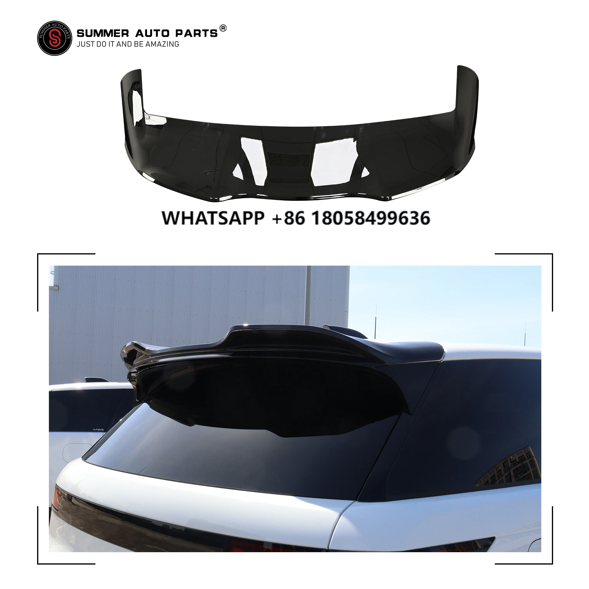 Automotive Spare Parts Rear Trunk Spoiler Accessaries Body Kit Gloss Black Car Rear Spoiler for Range Rover Sport Body Kit
Automotive Spare Parts Rear Trunk Spoiler Accessaries Body Kit Gloss Black Car Rear Spoiler for Range Rover Sport Body Kit