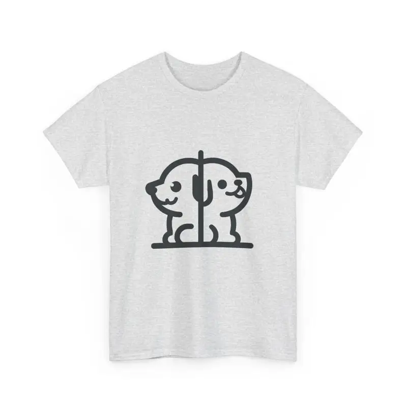 Очаровательная футболка из плотного хлопка с дизайном двойной собаки, милая футболка для любителей животных
Очаровательная футболка из плотного хлопка с дизайном двойной собаки, милая футболка для любителей животных