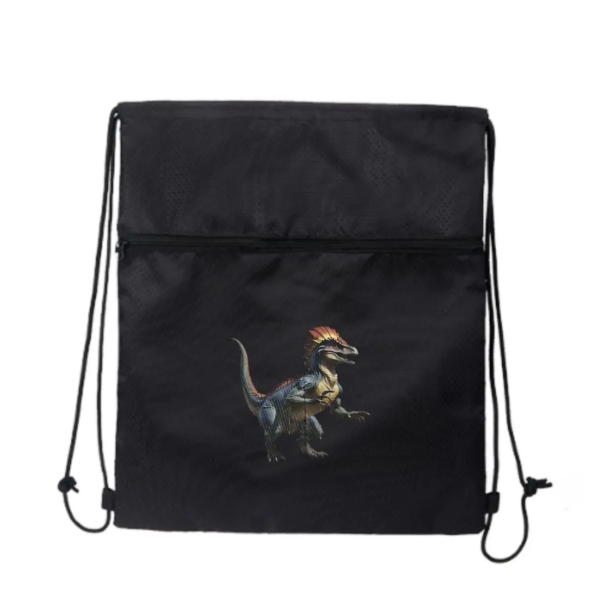 Черная повседневная сумка на шнурке с динозавром керамического герба, вмещает кошелек для телефона и многое другое.
Черная повседневная сумка на шнурке с динозавром керамического герба, вмещает кошелек для телефона и многое другое.