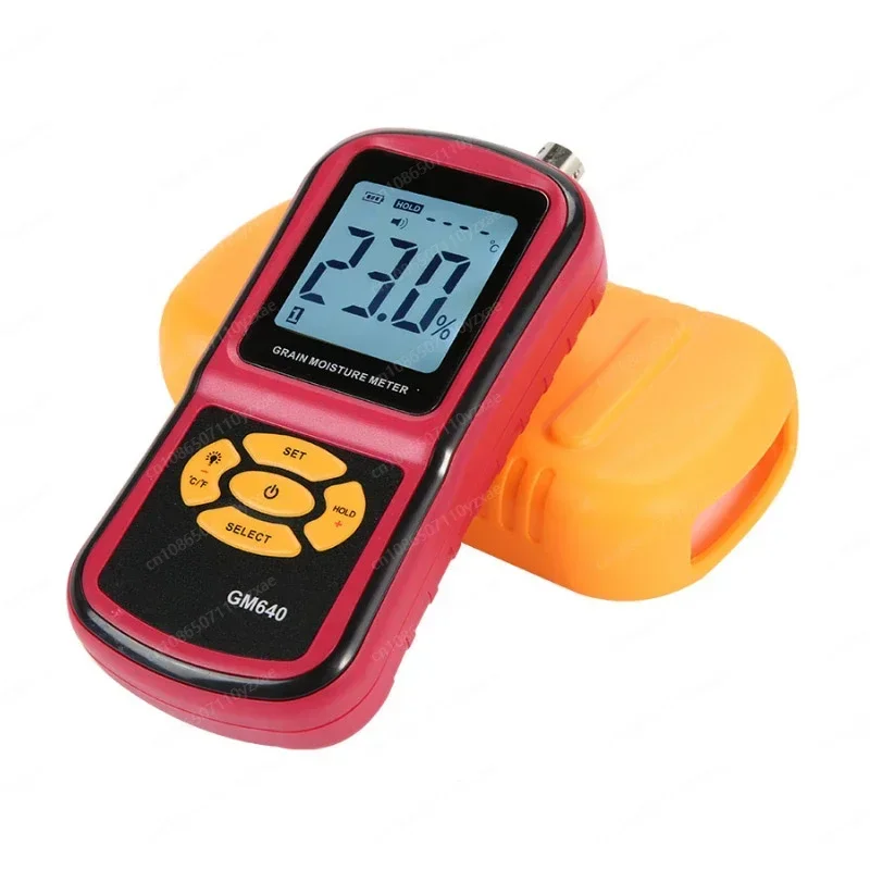 GM640 Digital Grain Moisture Meter with Measuring Probe Portable LCD Tester for Corn Wheat Rice
GM640 Digital Grain Moisture Meter with Measuring Probe Portable LCD Tester for Corn Wheat Rice