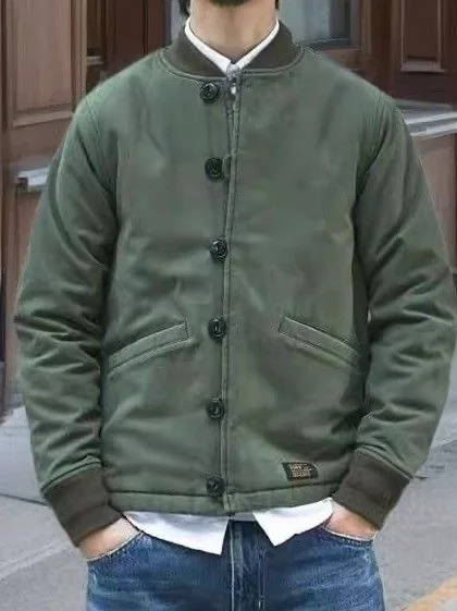 YJANGDE Retro Versatile Thiened Warm Military een Cotton Jaet Casual Loose Fit Long Sve Youth Faion Winter Coat
YJANGDE Retro Versatile Thiened Warm Military een Cotton Jaet Casual Loose Fit Long Sve Youth Faion Winter Coat