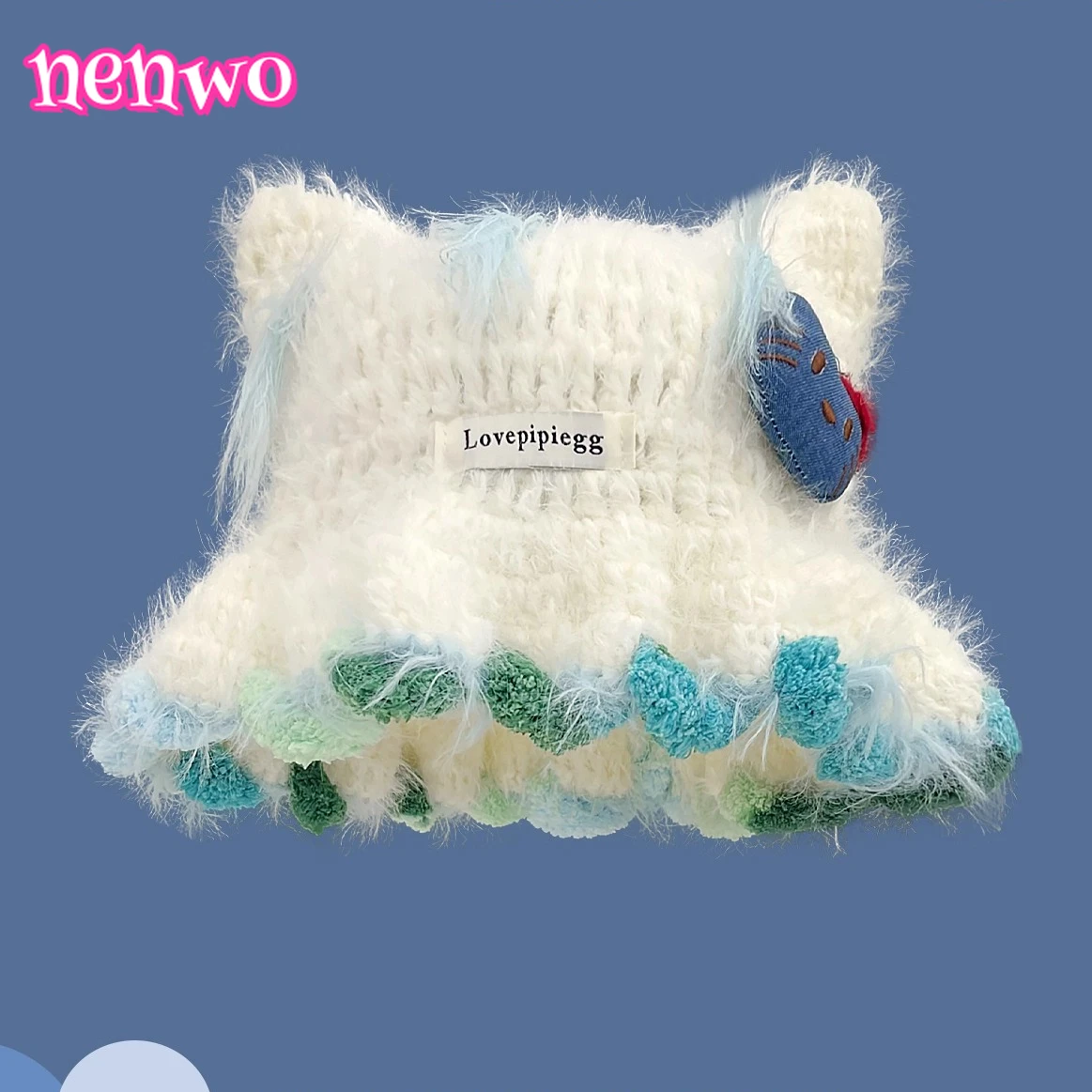 Милая вязаная шерстяная шапка с кошачьими ушками для женщин, зимняя универсальная маленькая шапка с кружевной отделкой, модная рыбацкая шапка для похудения
Милая вязаная шерстяная шапка с кошачьими ушками для женщин, зимняя универсальная маленькая шапка с кружевной отделкой, модная рыбацкая шапка для похудения