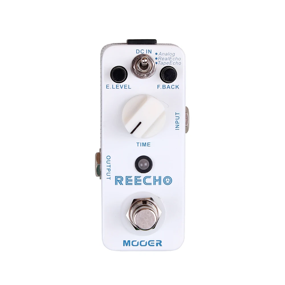 MOOER Reecho Digital гитарные педали с эффектом Delay 3 режима задержки (аналоговый/реальный эхо/эхо ленты) для электрогитары бас True Bypass
MOOER Reecho Digital гитарные педали с эффектом Delay 3 режима задержки (аналоговый/реальный эхо/эхо ленты) для электрогитары бас True Bypass