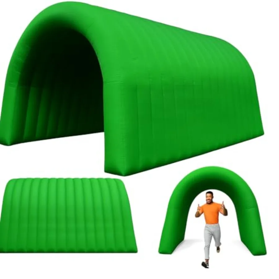 Sports games trade shows promotions inflatable tunnel arch PVC material white quick setup with blower included
Sports games trade shows promotions inflatable tunnel arch PVC material white quick setup with blower included