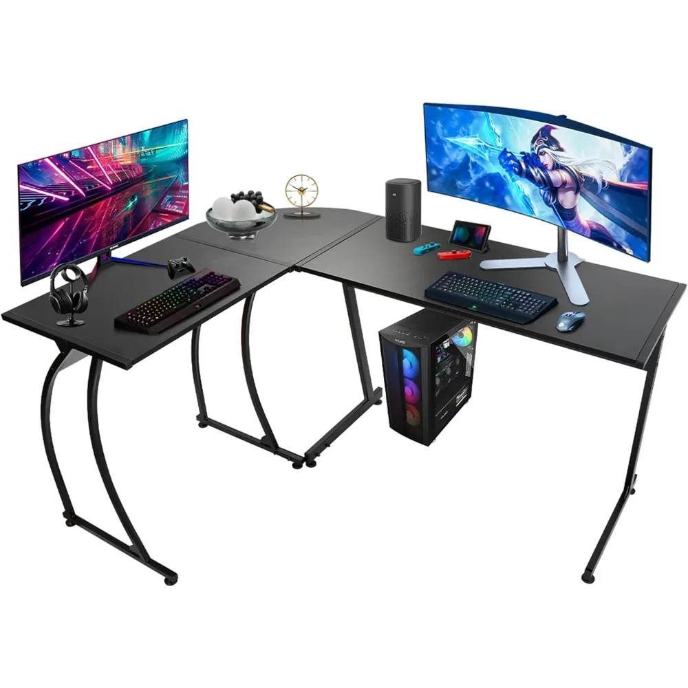L-Shape 58.1in Corner Computer Desk Home Office PC Laptop Table Multipurpose Gaming Workstation with Solid Steel Frame/Waterpro
L-Shape 58.1in Corner Computer Desk Home Office PC Laptop Table Multipurpose Gaming Workstation with Solid Steel Frame/Waterpro