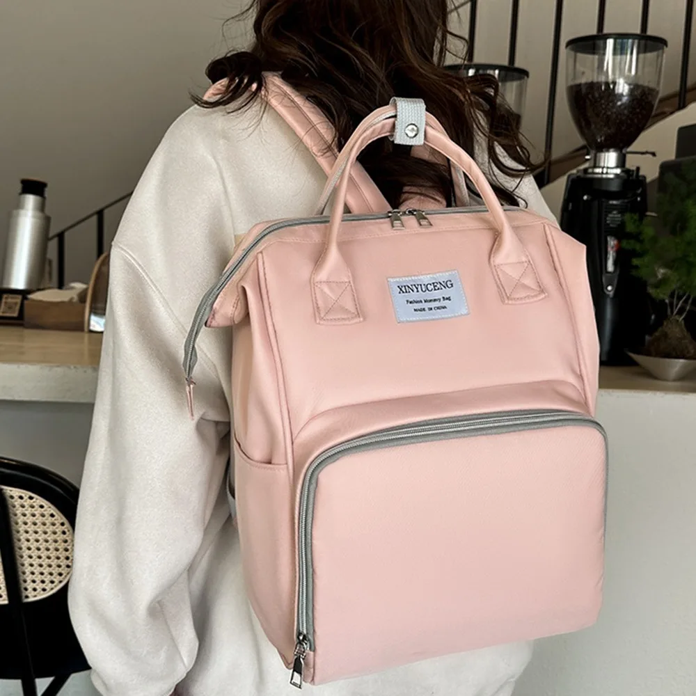 Multifunctional Mommy Backpack Oxford Cloth Solid Color Baby Diaper Bag Wear-resistant Portable Mommy Shoulder Bag Outdoor
Multifunctional Mommy Backpack Oxford Cloth Solid Color Baby Diaper Bag Wear-resistant Portable Mommy Shoulder Bag Outdoor